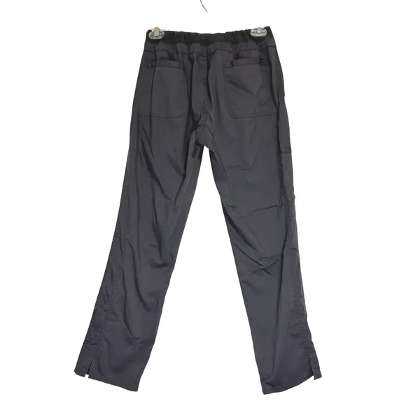 Cherokee Workwear Scrub Pants Women XS Petite Pewter Grey Cargo WW105P Nursing - Image 2