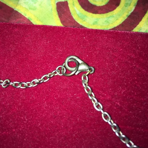 90s vintage cross necklace Silver - Image 3