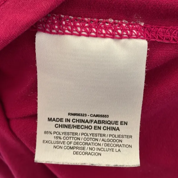 Nike Running Pink Pullover Hoodie Tee Medium Activewear Workout - Image 6