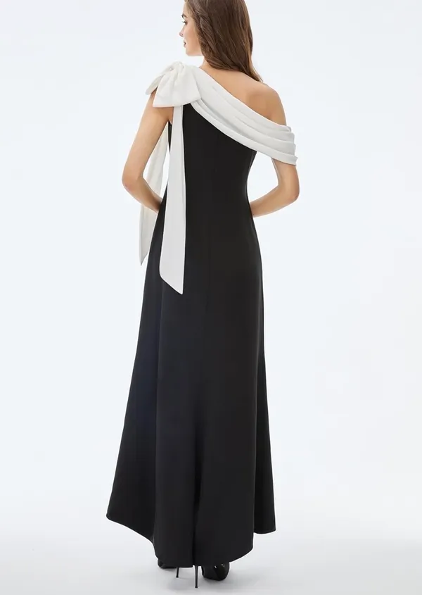 Black and white formal gown - Image 4