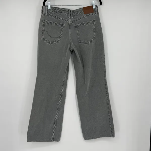 We The Free Free People Grey Wide Leg Jeans Womens Size 29 - Image 2