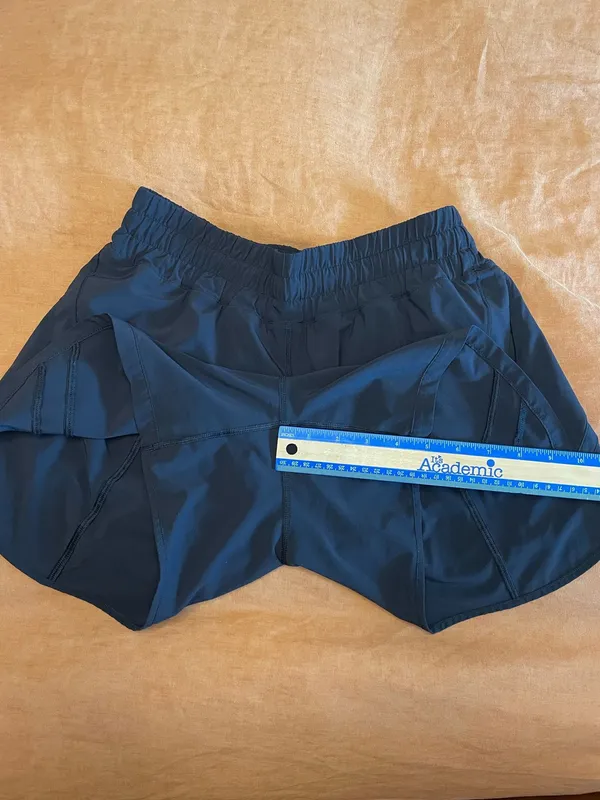 Lululemon Black Track That Shorts 5" - Image 2