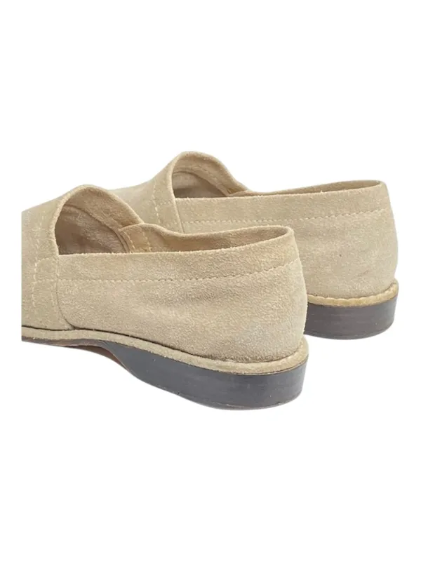 Donald J Pliner ⌘ Leather Cap Toe Espadrille Flats Shoes ⌘ Sand Suede ⌘ 6M - Image 6