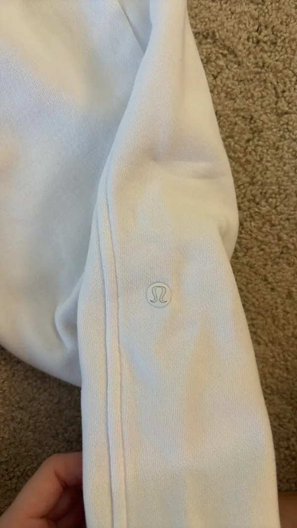 Lululemon White Scuba Joggers - Image 4