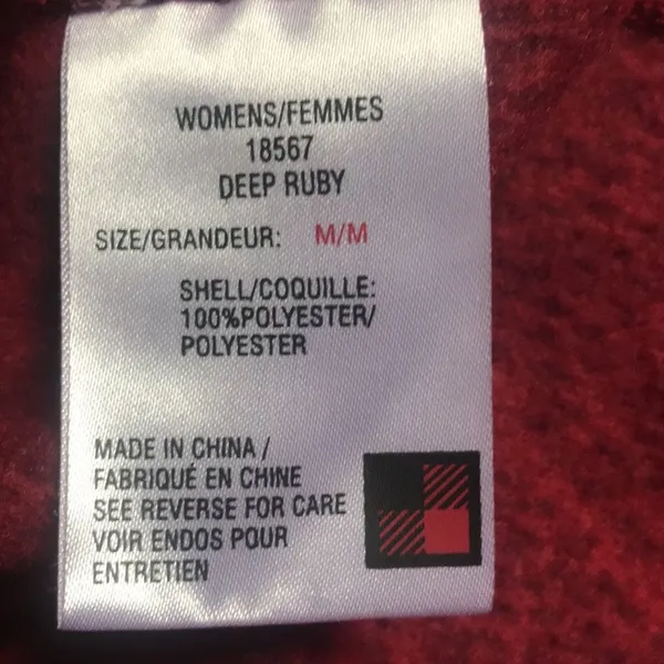 Woolrich Deep Ruby Fleece Vest - Image 6