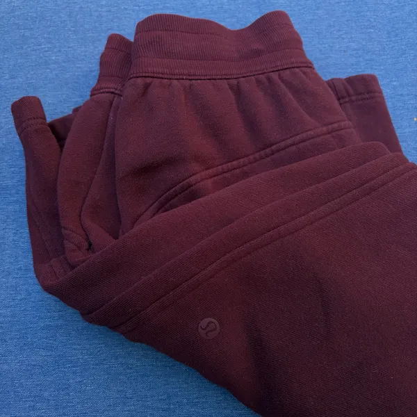 Lululemon burgundy sweatpants  - Image 3