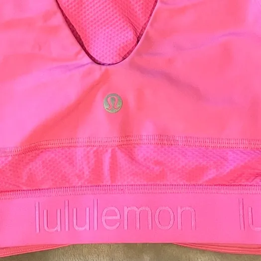 Lululemon Pink Halter Workout Tank - Image 3