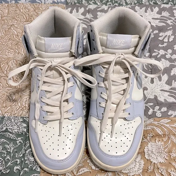 Nike Dunk High Sail Football Grey Nike High-Top Sneakers Size 8 - Image 14