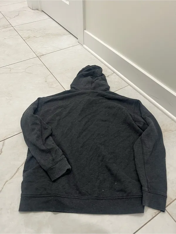 Ivy Park Gray Logo Hoodie Size Large - Image 4
