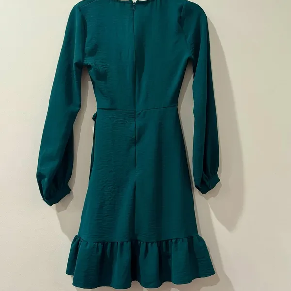 Altar’d State Hunter Long Sleeve Ruffle Mini Dress XS NWT - Image 2