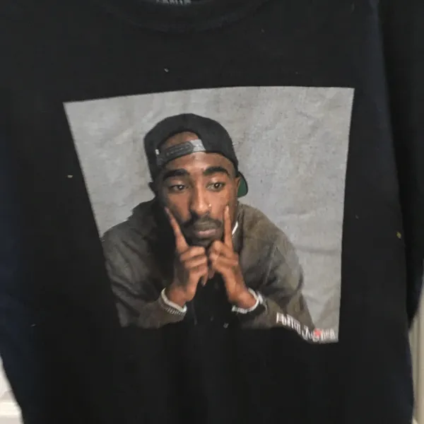 FINAL MARKDOWN Unisex New Moda Poetic Justice (Tupac Shakur) Tee (L) - Image 2
