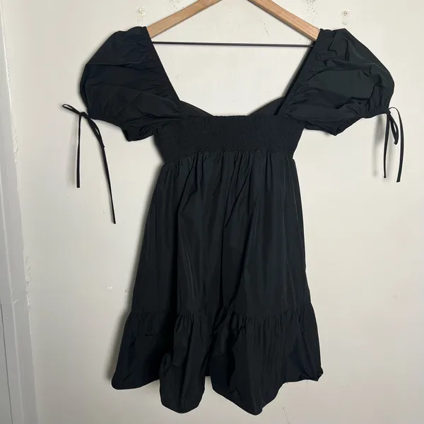 AMANDA UPRICHARD- Sicily Dress Black Size S - Image 5