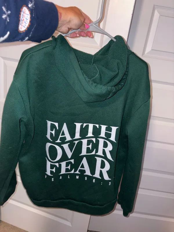 Shein Green Hoodie - Image 2