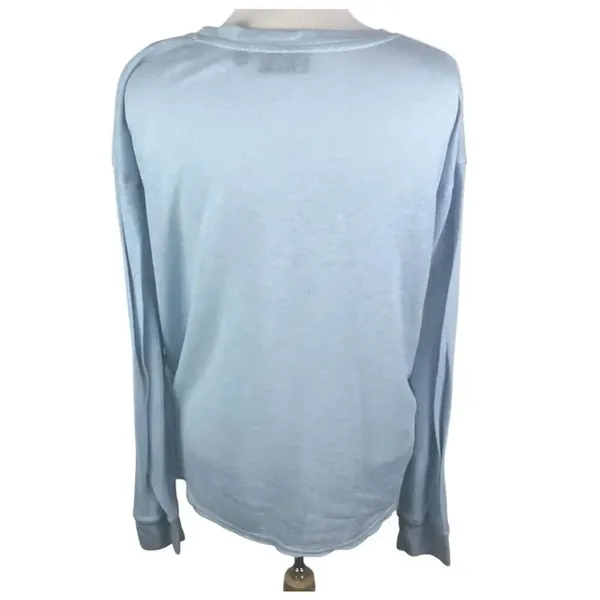 ✨Polaroid Blue Retro Light Crewneck Sz XL Blue Sweatshirt✨ - Image 4