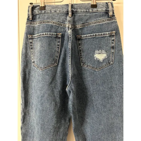 PacSun High Rise Straight‎ Blue Jeans Size 25 - Image 5