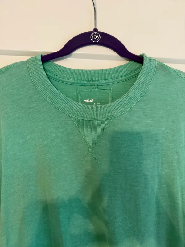 Aerie Green Long Sleeve Tee - Image 4