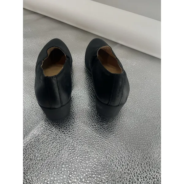 Dansko Camdyn Women's 36/ 5.5-6 Burnished Black Leather Slip On‎ Comfy Heels - Image 3