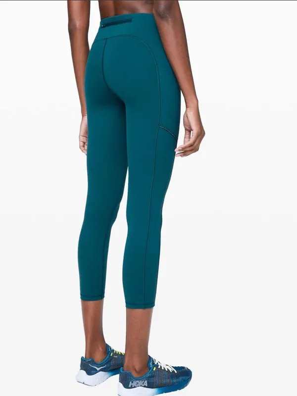 Lululemon Speed up Tight Bermuda Teal 4 - Image 2