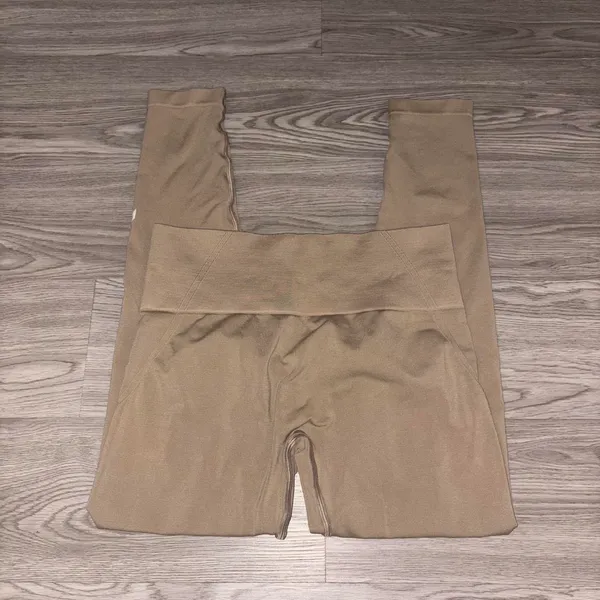 Oner Active “Chestnut Brown” Effortless Seamless High Rise Leggings - Image 2