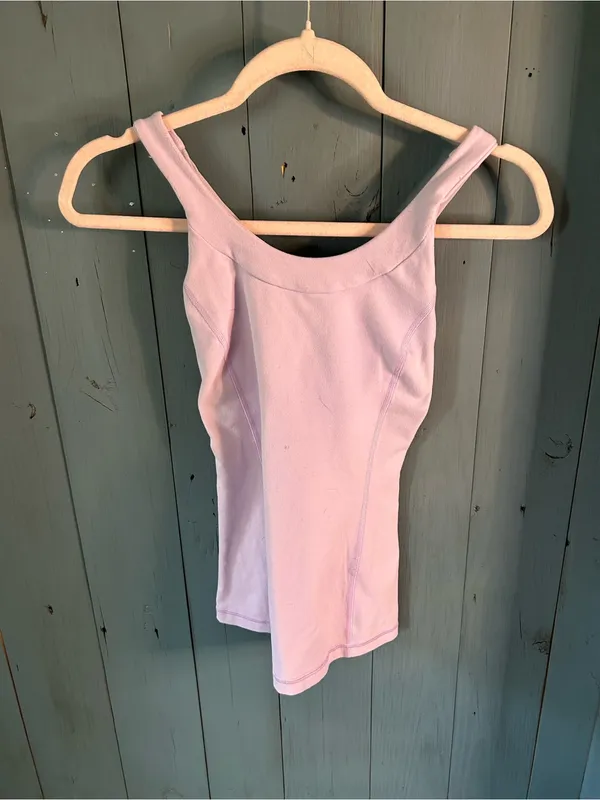 Lululemon Lilac Cross-Back Athletic Tank Top | Women’s Size 4 - Image 2