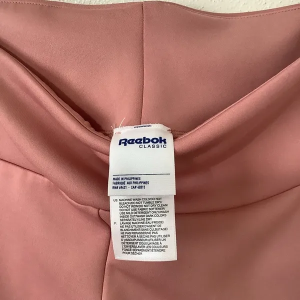 Reebok‎ Classic Sandy Rose Dynamic Leggings Small Athletic Athleisure Monogram - Image 4