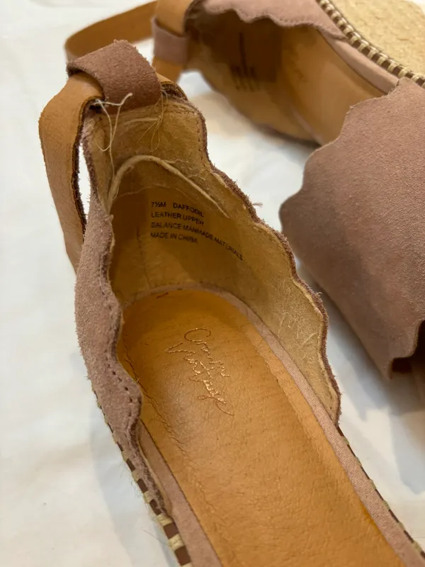 Wedge Sandals Pink Size 7.5 - Image 3