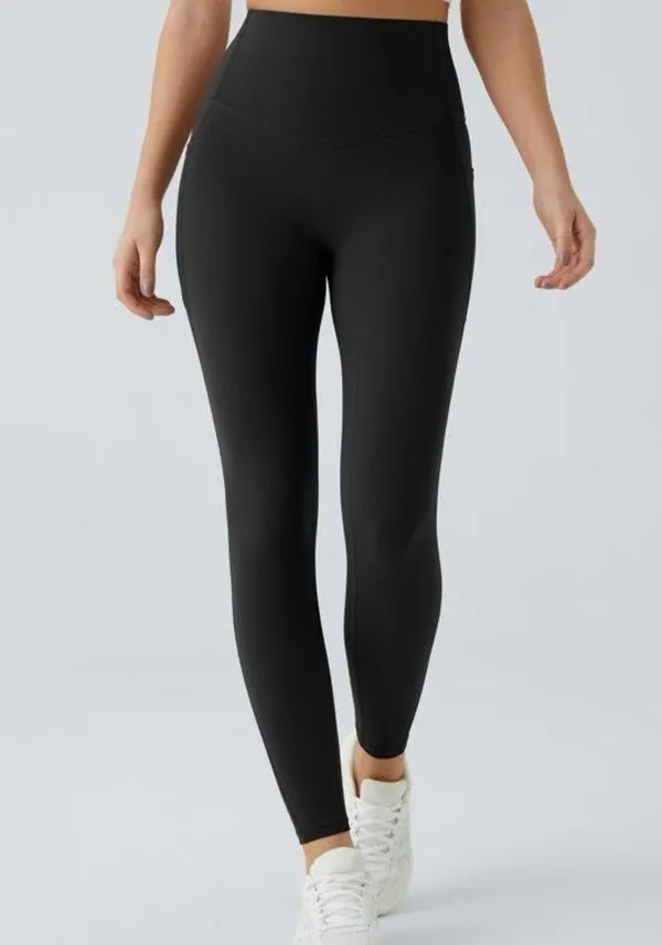 Halara 081HO.- HighWaisted Tummy Control Side Pocket Shaping Training UltraSculpt. 7/8 - Image 2