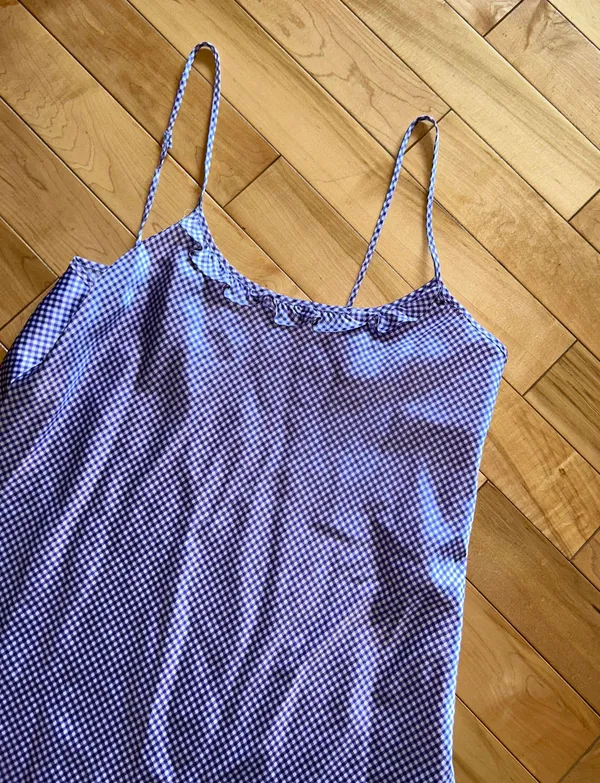 Summer Night Gown Purple Size L - Image 2