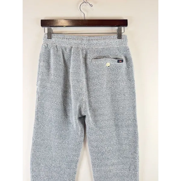 Faherty Womens Pants Blue Seabrook Relaxed Jogger Knit Classic Small - Image 9