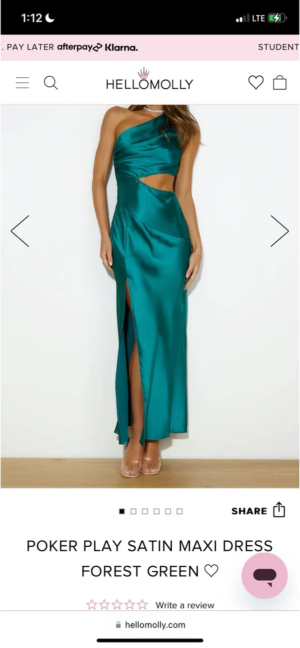 Poker Play Satin Hello Molly Maxi Dress - Image 3