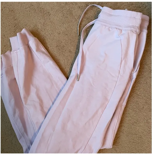 Lululemon Lavender Scuba High Rise French Terry Jogger - Image 2