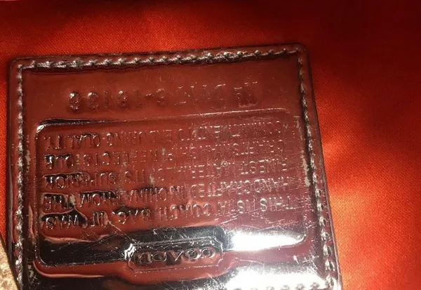 COACH Customized Tan Fabric Small Shoulder Bag - Image 6