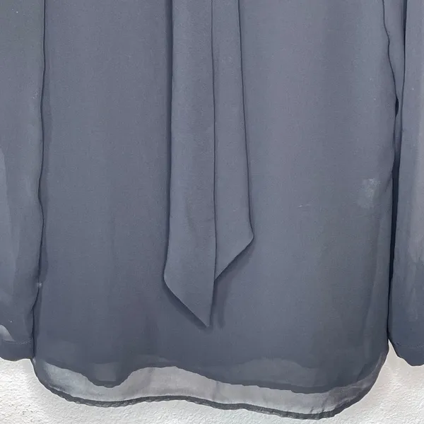 Zara Trafaluc Sheer Black‎ Blouse - Image 2