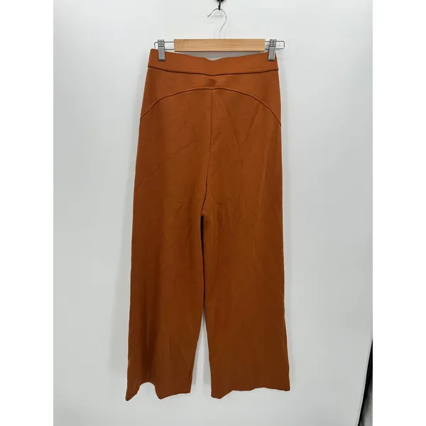 Halara Wide Leg Pants Womens‎ Size S NWT Orange Pull On Stretch Lounge Casual - Image 2
