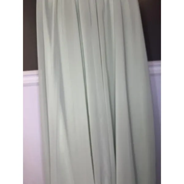 Azazie Dress Womens A8 Green Chiffon Sweetheart Spaghetti Strap Maxi Formal - Image 11