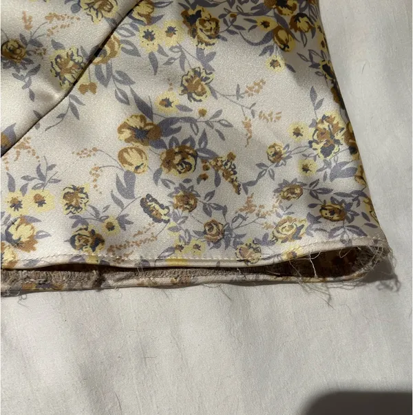 Dessy Floral Silk Maxi - Image 4