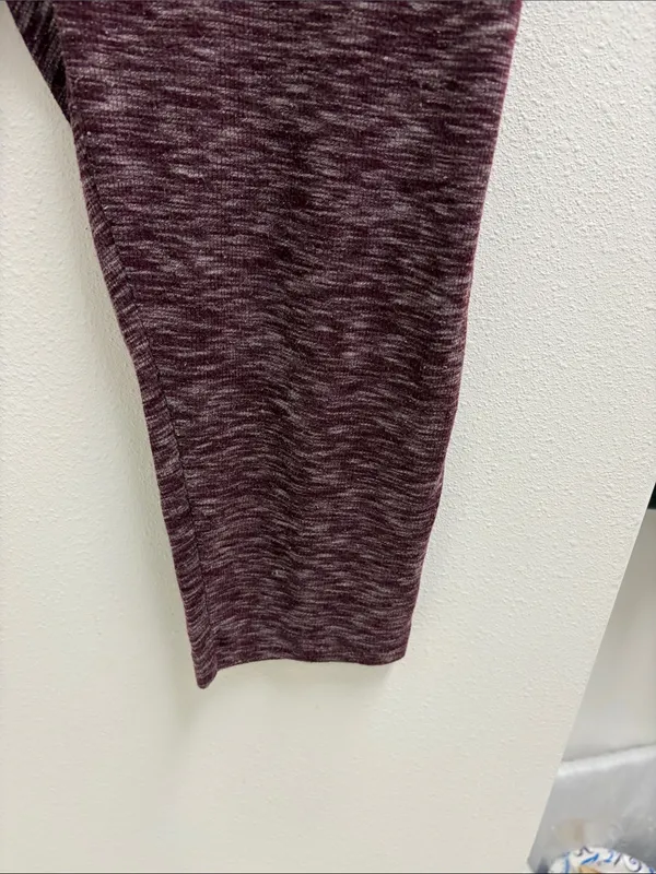 Victoria's Secret Burgundy Spaghetti-Strap Pajama capri Jumpsuit Small - Image 4