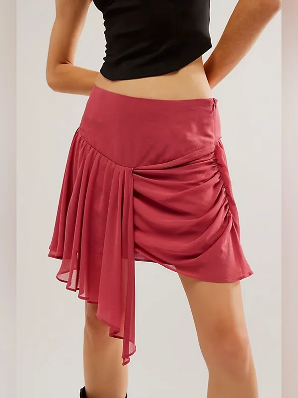 Free People Tattered Romance Mini Skirt Sz.8‎ NWT - Image 4