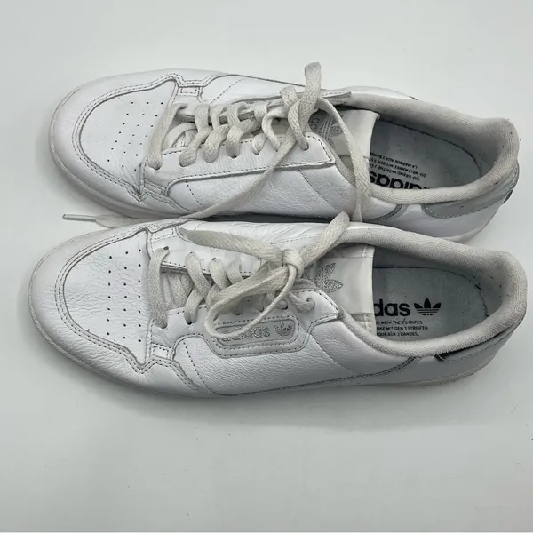 Adidas Continental 80’s Sneaker Size 9.5 White Silver Style EE8925 - Image 3