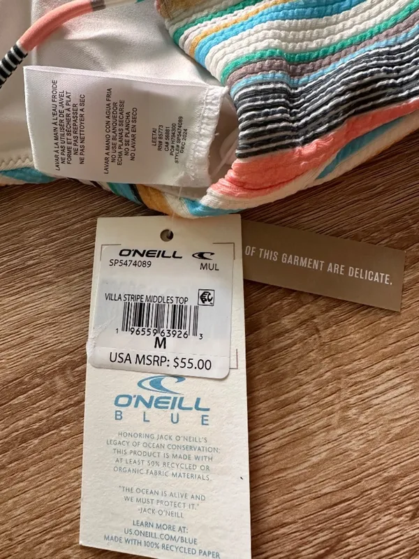 O’Neill Villa Stripe Maracas Bikini - Image 12