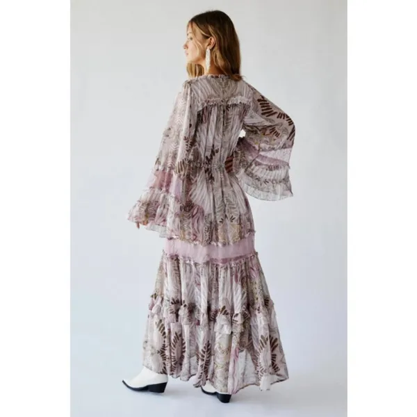 💕FREE PEOPLE💕 Lover to Lover Dress by Bali~ Bohemian Print Small NWOT - Image 4