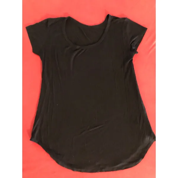 Black short sleeve t-shirt - Image 2