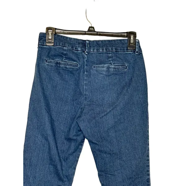 Old Navy Women Jeans The Diva‎ Cropped Faux Rear Pocket Straight Leg Mid-Rise 28 - Image 9