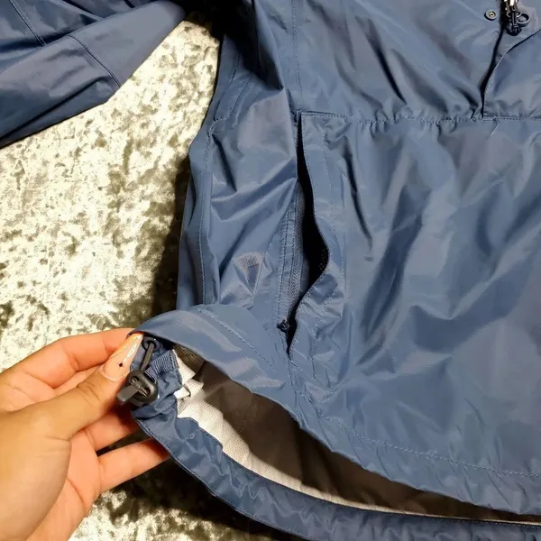 Merrell‎ Blue Hooded Pullover Windbreaker Jacket - Image 4