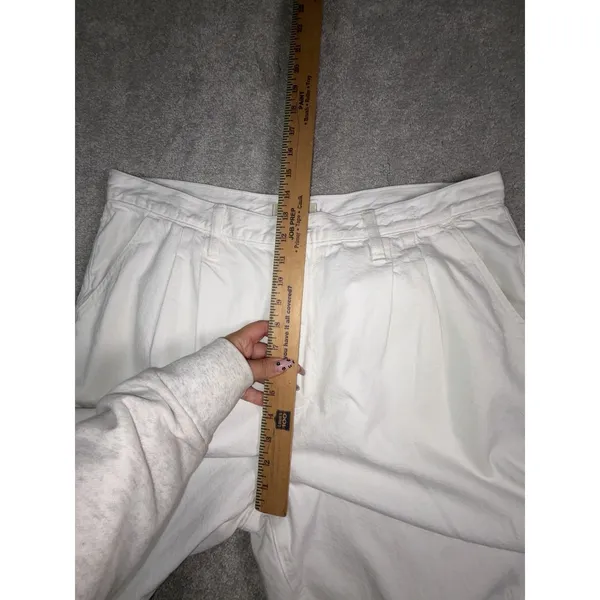 madewell baggy straight jeans white trousers 33 - Image 12