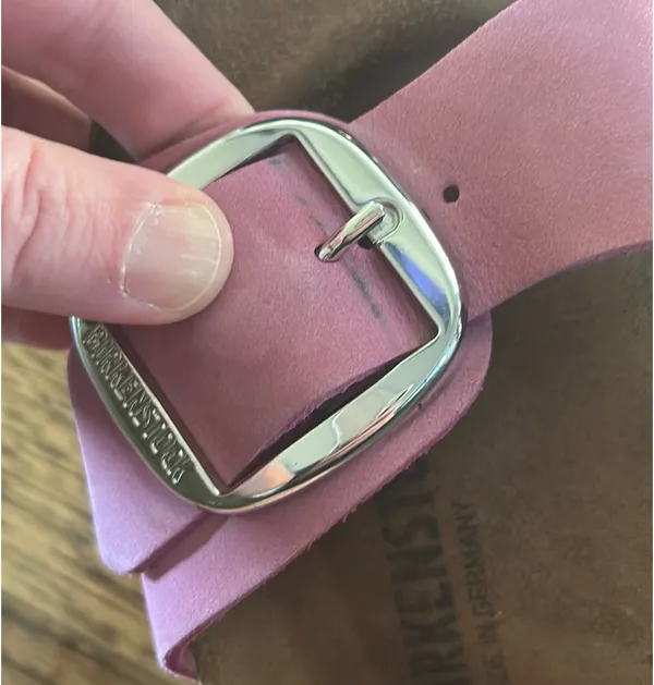Birkenstock Madrid Big Buckle Sandals Pink 38 - Image 6