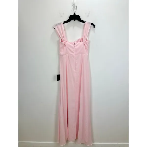 Lulus Magical Magnetism Light Pink Off The Shoulder Maxi Dress Formal Small NWT - Image 7