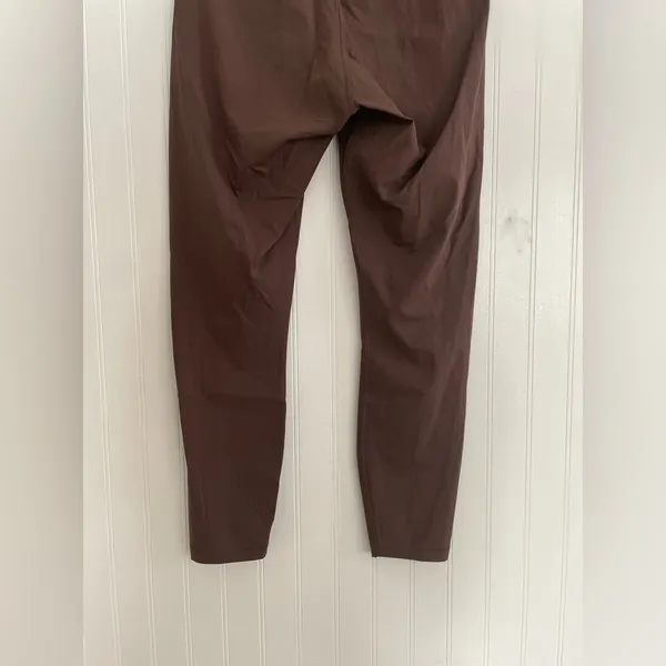 EVERLANE The Perform Ankle 7/8 Length Legging in Bitter Chocolate Brown Size M - Image 7