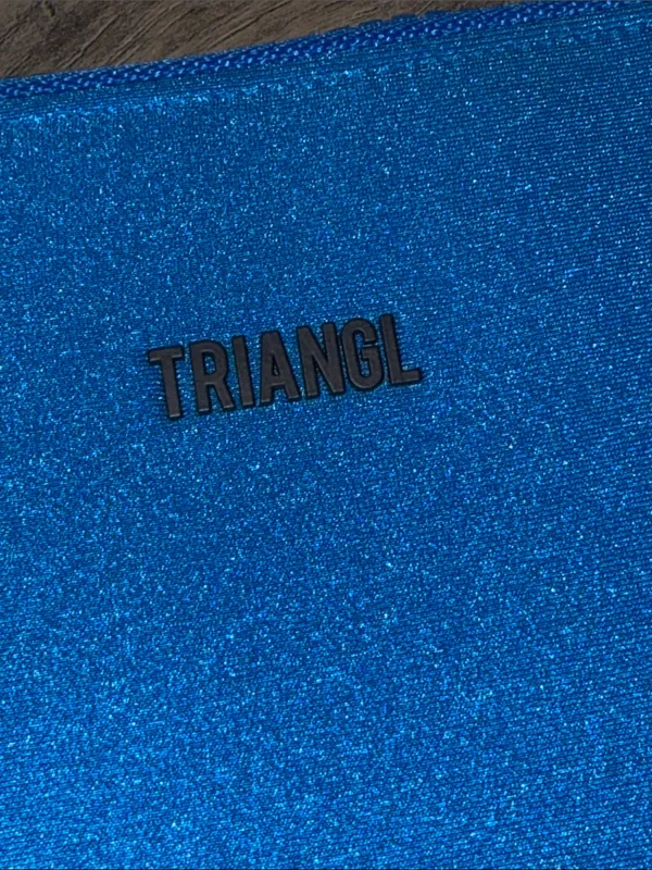 triangl swimwear Shimmery Royal Blue Pouch - Image 2