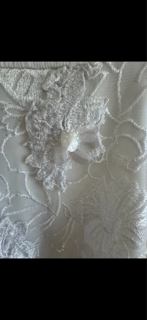BHLDN White Beaded Dress - Image 2